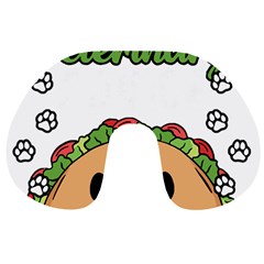 Veterinary Medicine T- Shirt Will Give Veterinary Advice For Tacos Funny Vet Med Worker T- Shirt Travel Neck Pillow by ZUXUMI