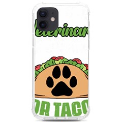 Veterinary Medicine T- Shirt Will Give Veterinary Advice For Tacos Funny Vet Med Worker T- Shirt Iphone 12/12 Pro Tpu Uv Print Case by ZUXUMI