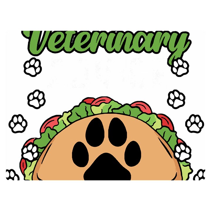 Veterinary Medicine T- Shirt Will Give Veterinary Advice For Tacos Funny Vet Med Worker T- Shirt Two Sides Premium Plush Fleece Blanket (Extra Small)