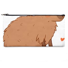 Capybara T- Shirt Cute Capybara Illustration T- Shirt (2) Yoga Reflexion Pose T- Shirtyoga Reflexion Pose T- Shirt Pencil Case by hizuto