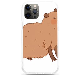 Capybara T- Shirt Cute Capybara Illustration T- Shirt (2) Yoga Reflexion Pose T- Shirtyoga Reflexion Pose T- Shirt Iphone 12 Pro Max Tpu Uv Print Case by hizuto