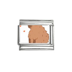 Capybara T- Shirt Cute Capybara Illustration T- Shirt (3) Yoga Reflexion Pose T- Shirtyoga Reflexion Pose T- Shirt Italian Charm (9mm) by hizuto