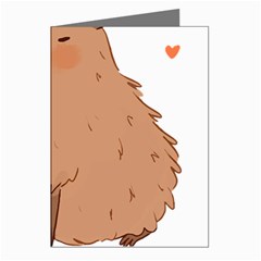 Capybara T- Shirt Cute Capybara Illustration T- Shirt (3) Yoga Reflexion Pose T- Shirtyoga Reflexion Pose T- Shirt Greeting Cards (pkg Of 8) by hizuto