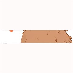 Capybara T- Shirt Cute Capybara Illustration T- Shirt (3) Yoga Reflexion Pose T- Shirtyoga Reflexion Pose T- Shirt Small Bar Mat by hizuto