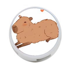 Capybara T- Shirt Cute Capybara Illustration T- Shirt Yoga Reflexion Pose T- Shirtyoga Reflexion Pose T- Shirt 4-port Usb Hub (two Sides) by hizuto