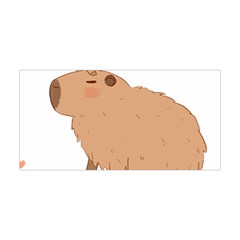 Capybara T- Shirt Cute Capybara With A Baby Goat On Its Head T- Shirt Yoga Reflexion Pose T- Shirtyoga Reflexion Pose T- Shirt Yoga Headband by hizuto