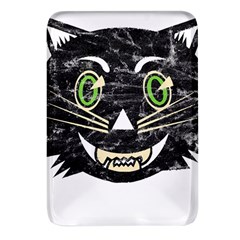 Vintage Halloween Black Cat T- Shirt Vintage Halloween Black Cat T- Shirt Rectangular Glass Fridge Magnet (4 Pack) by ZUXUMI