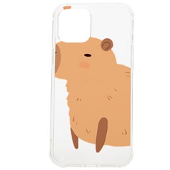 Capybara T- Shirt Cute Capybara With A Bee Illustration T- Shirt Yoga Reflexion Pose T- Shirtyoga Reflexion Pose T- Shirt Iphone 12 Pro Max Tpu Uv Print Case by hizuto