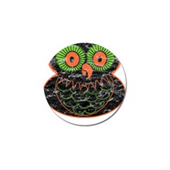 Vintage Halloween Owl T- Shirt Vintage Halloween Owl T- Shirt Golf Ball Marker (10 Pack) by ZUXUMI