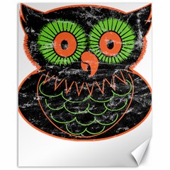 Vintage Halloween Owl T- Shirt Vintage Halloween Owl T- Shirt Canvas 16  X 20  by ZUXUMI