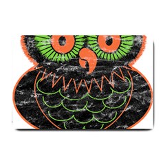 Vintage Halloween Owl T- Shirt Vintage Halloween Owl T- Shirt Small Doormat by ZUXUMI