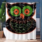 Vintage Halloween Owl T- Shirt Vintage Halloween Owl T- Shirt Shower Curtain 60  x 72  (Medium)  60 x72  Curtain