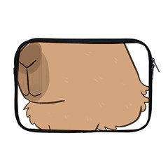 Capybara T- Shirt Cute Capybara With A Butterfly T- Shirt Yoga Reflexion Pose T- Shirtyoga Reflexion Pose T- Shirt Apple Macbook Pro 17  Zipper Case by hizuto