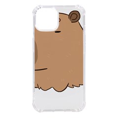 Capybara T- Shirt Cute Capybara With A Butterfly T- Shirt Yoga Reflexion Pose T- Shirtyoga Reflexion Pose T- Shirt Iphone 14 Tpu Uv Print Case