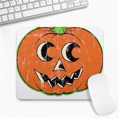 Vintage Halloween Pumpkin T- Shirt Vintage Halloween Pumpkin T- Shirt Large Mousepad by ZUXUMI