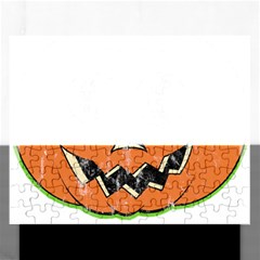 Vintage Halloween Pumpkin T- Shirt Vintage Halloween Pumpkin T- Shirt Rectangular Jigsaw Puzzl by ZUXUMI