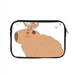 Capybara T- Shirt Cute Capybara With A Little Goat Friend On Its Head T- Shirt Yoga Reflexion Pose T- Shirtyoga Reflexion Pose T- Shirt Apple Macbook Pro 15  Zipper Case by hizuto