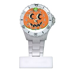 Vintage Halloween Pumpkin T- Shirt Vintage Halloween Pumpkin T- Shirt Plastic Nurses Watch by ZUXUMI