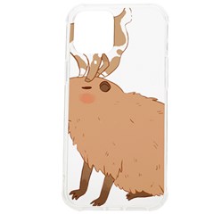 Capybara T- Shirt Cute Capybara With A Little Goat Friend On Its Head T- Shirt Yoga Reflexion Pose T- Shirtyoga Reflexion Pose T- Shirt Iphone 12 Pro Max Tpu Uv Print Case by hizuto