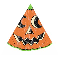 Vintage Halloween Pumpkin T- Shirt Vintage Halloween Pumpkin T- Shirt Wooden Puzzle Triangle by ZUXUMI