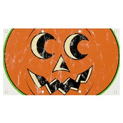 Vintage Halloween Pumpkin T- Shirt Vintage Halloween Pumpkin T- Shirt Banner And Sign 7  X 4  by ZUXUMI