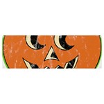 Vintage Halloween Pumpkin T- Shirt Vintage Halloween Pumpkin T- Shirt Banner and Sign 12  x 4  Front