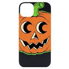 Vintage Halloween Pumpkin T- Shirt Vintage Halloween Pumpkin T- Shirt Iphone 14 Plus Black Uv Print Case by ZUXUMI