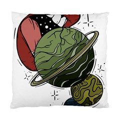 Black Hole T- Shirt Planet Eater Colour T- Shirt Standard Cushion Case (one Side) by EnriqueJohnson