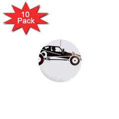 Vintage Rc Cars T- Shirt Grunge Vintage Modelcar Classic Rc Buggy Racing Cars Addict T- Shirt (1) 1  Mini Buttons (10 Pack)  by ZUXUMI