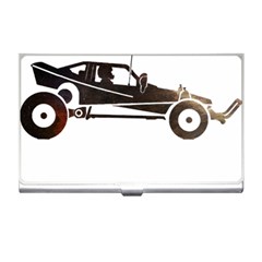 Vintage Rc Cars T- Shirt Grunge Vintage Modelcar Classic Rc Buggy Racing Cars Addict T- Shirt (1) Business Card Holder by ZUXUMI