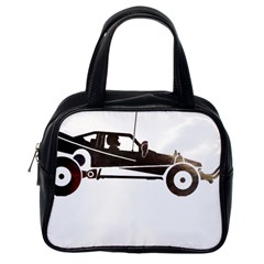 Vintage Rc Cars T- Shirt Grunge Vintage Modelcar Classic Rc Buggy Racing Cars Addict T- Shirt (1) Classic Handbag (one Side) by ZUXUMI