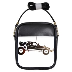 Vintage Rc Cars T- Shirt Grunge Vintage Modelcar Classic Rc Buggy Racing Cars Addict T- Shirt (1) Girls Sling Bag by ZUXUMI