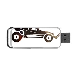 Vintage Rc Cars T- Shirt Grunge Vintage Modelcar Classic Rc Buggy Racing Cars Addict T- Shirt (1) Portable Usb Flash (one Side) by ZUXUMI