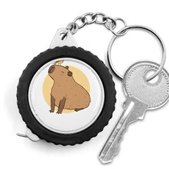 Capybara T- Shirt Cute Gentlemen Capybara T- Shirt Yoga Reflexion Pose T- Shirtyoga Reflexion Pose T- Shirt Measuring Tape by hizuto