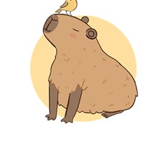 Capybara T- Shirt Cute Gentlemen Capybara T- Shirt Yoga Reflexion Pose T- Shirtyoga Reflexion Pose T- Shirt Play Mat (rectangle) by hizuto