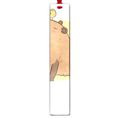 Capybara T- Shirt Cute Gentlemen Capybara T- Shirt Yoga Reflexion Pose T- Shirtyoga Reflexion Pose T- Shirt Large Book Marks by hizuto