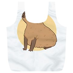 Capybara T- Shirt Cute Gentlemen Capybara T- Shirt Yoga Reflexion Pose T- Shirtyoga Reflexion Pose T- Shirt Full Print Recycle Bag (xl) by hizuto