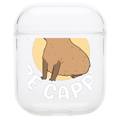 Capybara T- Shirt Cute Gentlemen Capybara T- Shirt Yoga Reflexion Pose T- Shirtyoga Reflexion Pose T- Shirt Airpods 1/2 Case