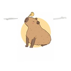 Capybara T- Shirt Cute Gentlemen Capybara T- Shirt Yoga Reflexion Pose T- Shirtyoga Reflexion Pose T- Shirt Lightweight Drawstring Pouch (m) by hizuto