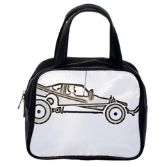 Vintage Rc Cars T- Shirt Grunge Vintage Modelcar Classic Rc Buggy Racing Cars Addict T- Shirt Classic Handbag (one Side) by ZUXUMI