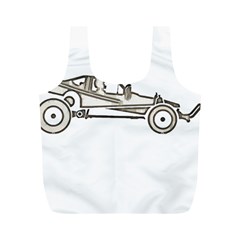 Vintage Rc Cars T- Shirt Grunge Vintage Modelcar Classic Rc Buggy Racing Cars Addict T- Shirt Full Print Recycle Bag (m) by ZUXUMI