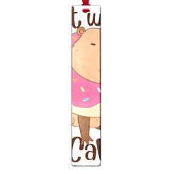 Capybara T- Shirt Cute Gentlemen Capybara T- Shirt Yoga Reflexion Pose T- Shirtyoga Reflexion Pose T- Shirt Large Book Marks by hizuto