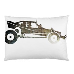 Vintage Rc Cars T- Shirt Vintage Modelcar Classic Rc Buggy Racing Cars Addict T- Shirt (1) Pillow Case by ZUXUMI