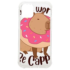 Capybara T- Shirt Cute Gentlemen Capybara T- Shirt Yoga Reflexion Pose T- Shirtyoga Reflexion Pose T- Shirt Iphone 12 Mini Tpu Uv Print Case	