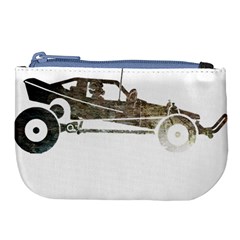 Vintage Rc Cars T- Shirt Vintage Modelcar Classic Rc Buggy Racing Cars Addict T- Shirt (1) Large Coin Purse by ZUXUMI