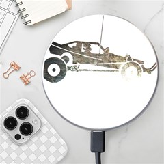 Vintage Rc Cars T- Shirt Vintage Modelcar Classic Rc Buggy Racing Cars Addict T- Shirt (1) Wireless Fast Charger(white)