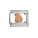 Capybara T- Shirt Cute Gentlemen Capybara T- Shirt Yoga Reflexion Pose T- Shirtyoga Reflexion Pose T- Shirt Italian Charm (9mm) Front