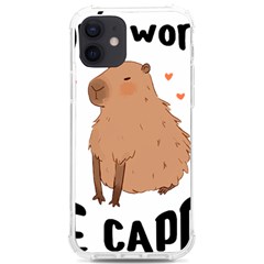 Capybara T- Shirt Cute Gentlemen Capybara T- Shirt Yoga Reflexion Pose T- Shirtyoga Reflexion Pose T- Shirt Iphone 12/12 Pro Tpu Uv Print Case by hizuto