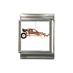 Vintage Rc Cars T- Shirt Vintage Modelcar Classic Rc Buggy Racing Cars Addict T- Shirt Italian Charm (13mm) by ZUXUMI