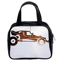 Vintage Rc Cars T- Shirt Vintage Modelcar Classic Rc Buggy Racing Cars Addict T- Shirt Classic Handbag (two Sides) by ZUXUMI